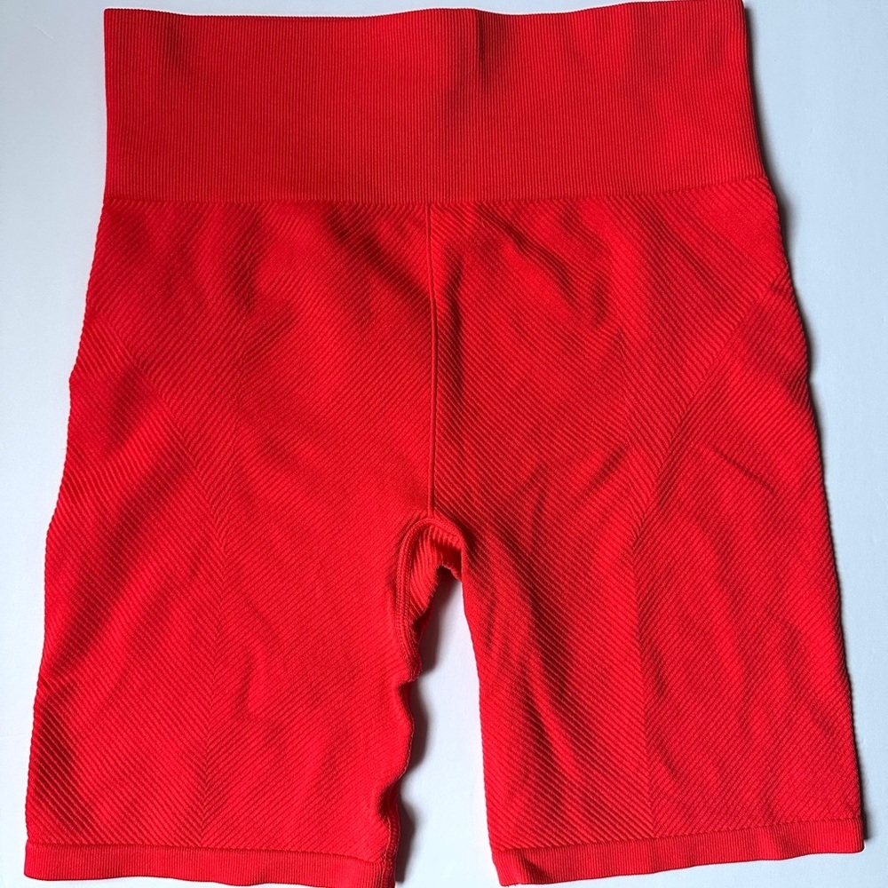New‎ Balance Women's Bike Shorts | Sz Medium | Red Orange